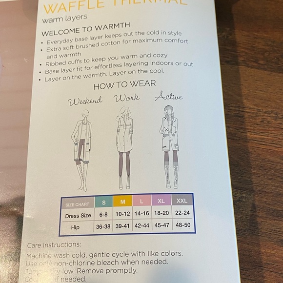 Cuddl Duds Pants & Jumpsuits Womens Large Warm Essentials By Cuddl